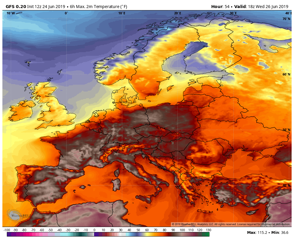 Meteorolojistlerden Avrupa'ya Uyarı: Cehennem Sıcakları Geliyor