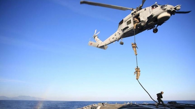Denizkurdu-2019 tatbikatının Doğu Akdeniz bölümünde hava savunma harp eğitimleri gerçekleştirildi