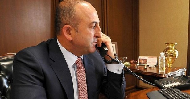 Dışişleri Bakanı Çavuşoğlu'ndan telefon diplomasisi.
